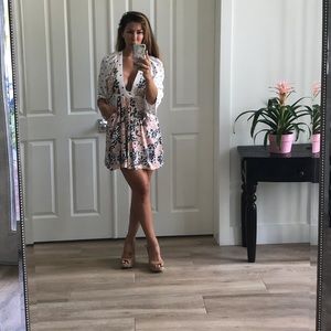 Free People Boho Mini Dress